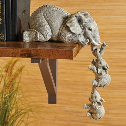 ELEFTRA™ Hanging Elephant Trio